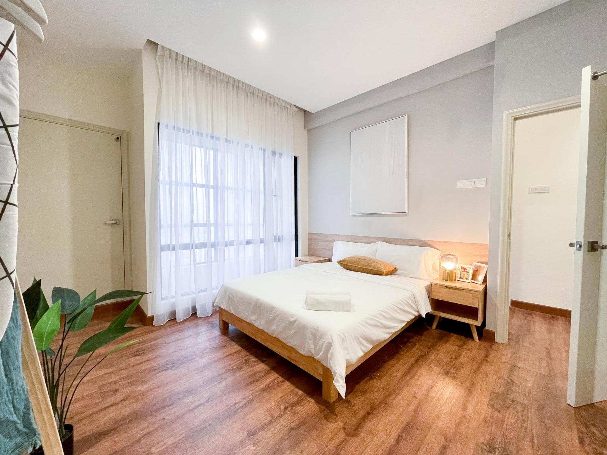 Aparthotel Arte Mont Kiara Kuala Lumpur Zewnętrze zdjęcie A bedroom in a condominium