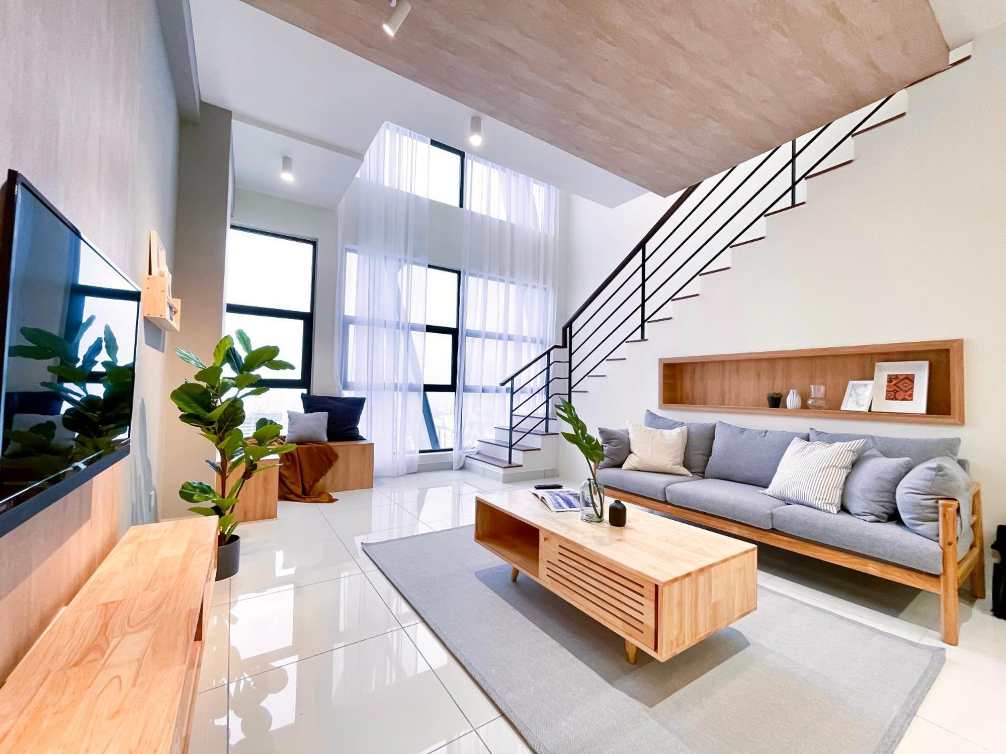 Aparthotel Arte Mont Kiara Kuala Lumpur Zewnętrze zdjęcie A living room in a house