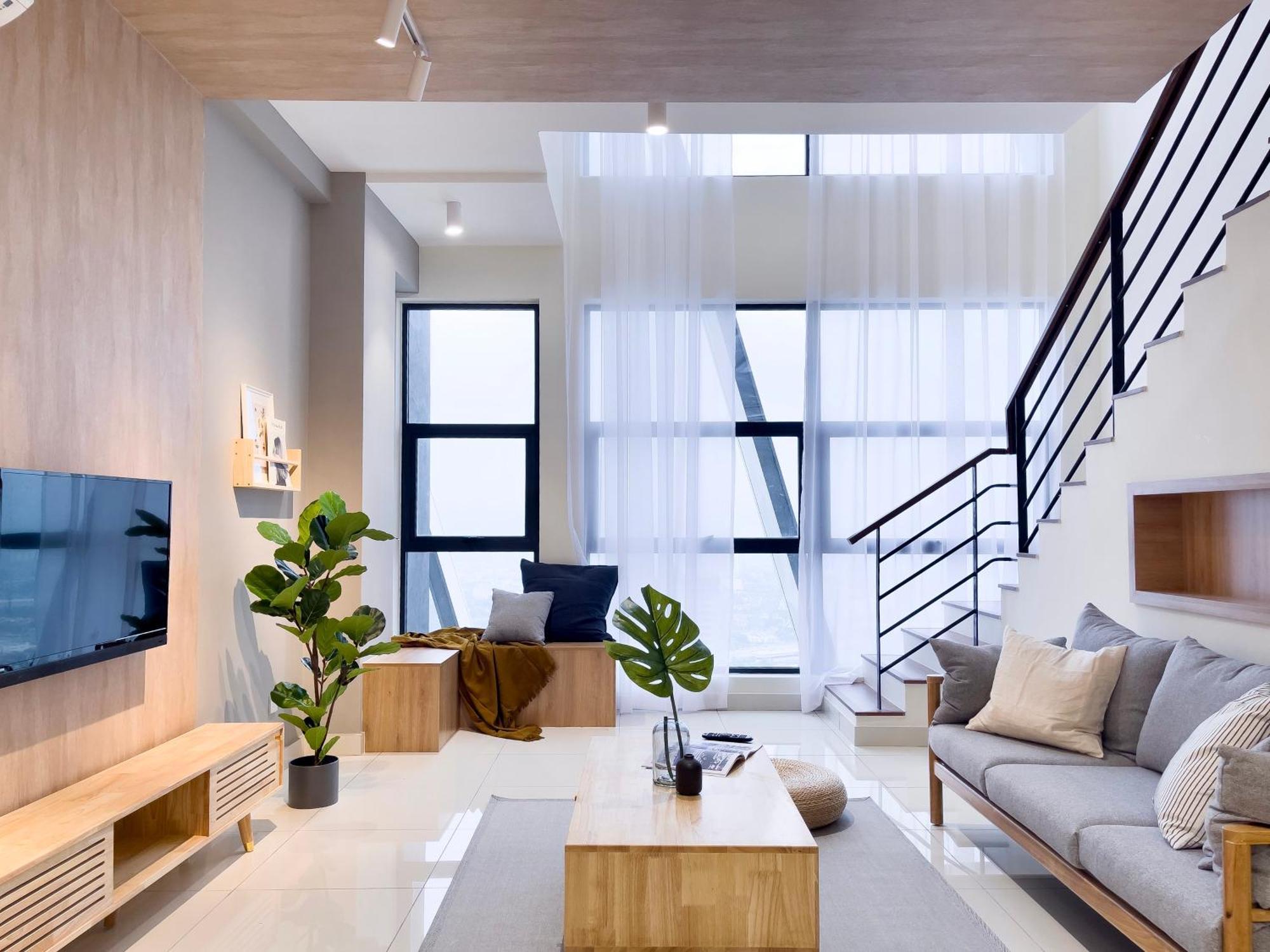 Aparthotel Arte Mont Kiara Kuala Lumpur Zewnętrze zdjęcie A living room in a landed property in Singapore