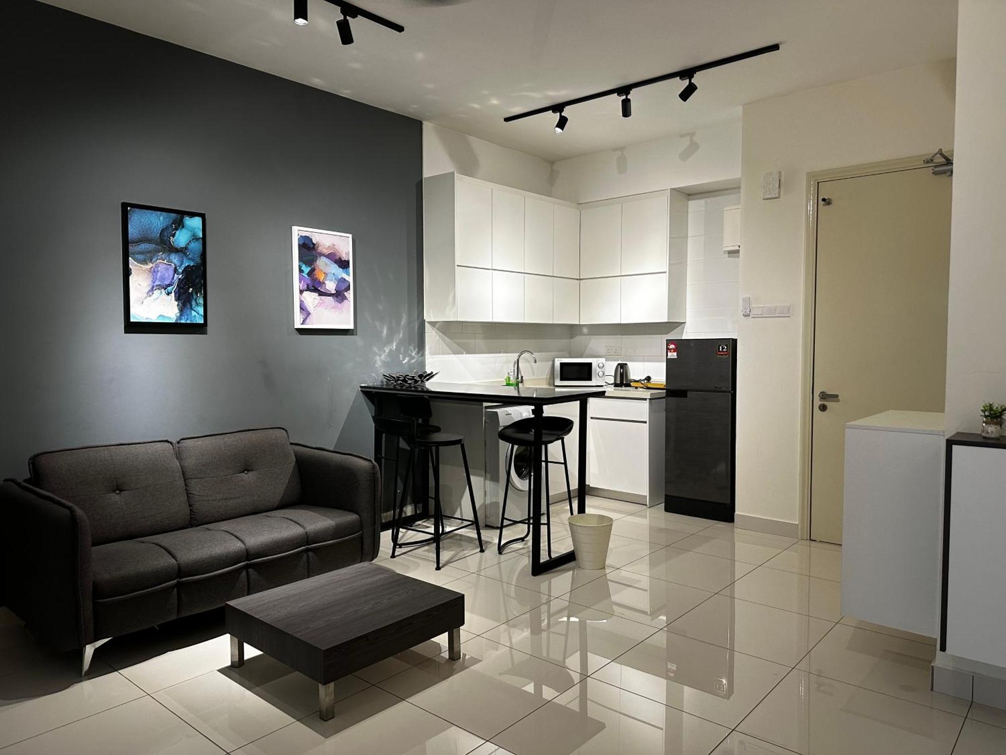 Aparthotel Arte Mont Kiara Kuala Lumpur Zewnętrze zdjęcie A typical studio apartment in Kuala Lumpur, Malaysia